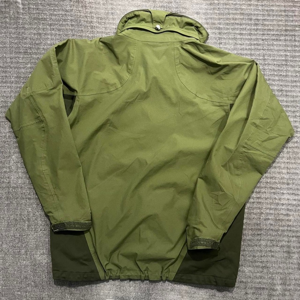 Patagonia Men's Medium Vintage Powder Keg Green Coat Rain Windbreaker Jacket - Picture 2 of 8